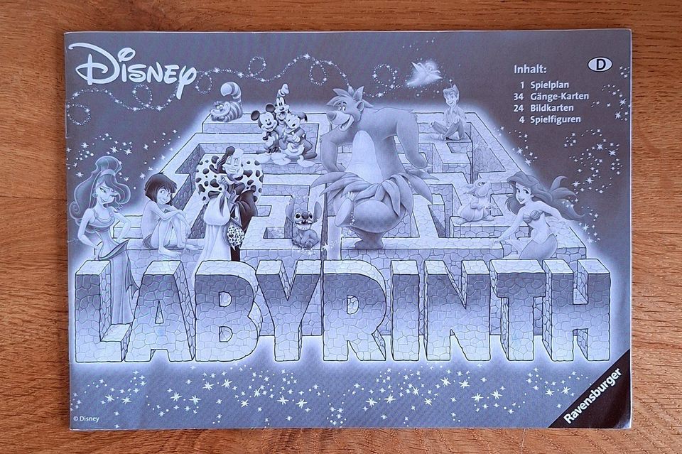 Gesellschaftspiel Disney Labyrinth Ravensburger in Markdorf