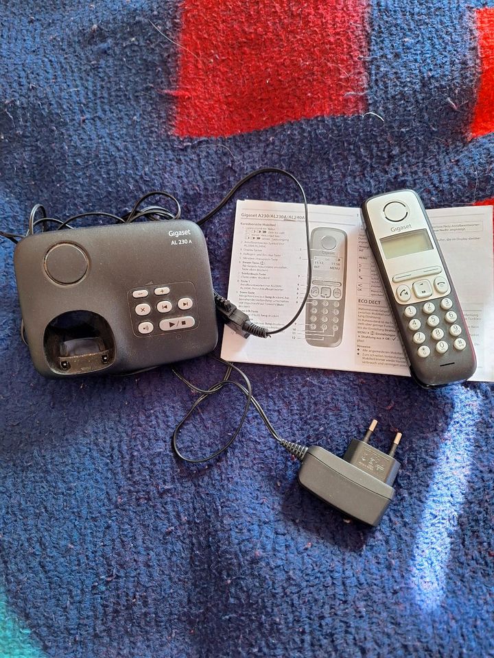 Gigaset Telefon mit Anrufbeantworter zu verkaufen in Aurach
