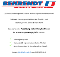 Ausbildung Kauffrau/Kaufmann für Büromanagement Schleswig-Holstein - Kropp Vorschau