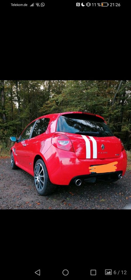 Renault Clio 3 rs Gordini rot selten in Blieskastel