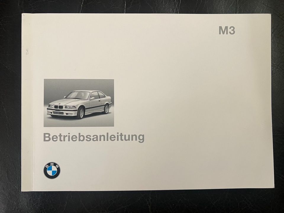 BMW E36/M3 Betriebsanleitung / 1995 in München
