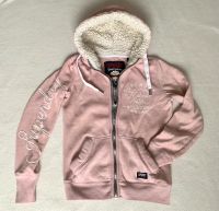 Superdry Hoodie Rosa Fake Fur in Kapuze Gr. XS/S Nordrhein-Westfalen - Herdecke Vorschau