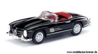 Mercedes-Benz 300 SL Roadster schwarz 1:43 Hessen - Biebertal Vorschau