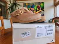 Papillio/ Birkenstock  Fanny Big Buckle Cognac Plateau Clog Rheinland-Pfalz - Zellertal Vorschau