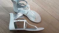 TOP TAMARIS Gr. 38 Flip Flops Sandalen Zehentrenner weiss Baden-Württemberg - Sinsheim Vorschau