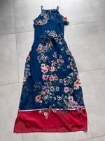 Esprit Damen Kleid lang dunkelblau rot Blumen floral M 38-40 Dortmund - Innenstadt-West Vorschau
