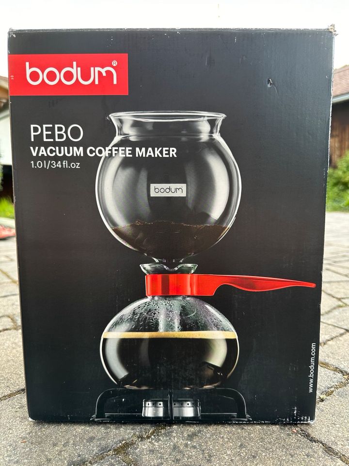 Bodum PEDO Vacuum Coffee Maker Vakuum Kaffeebereiter mit Rechaud in Leipzig