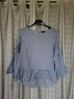 Bluse, Oberteil mit Voillants,LA-Schlitze-XS/S/M- 100% BW- TOP Baden-Württemberg - Mannheim Vorschau