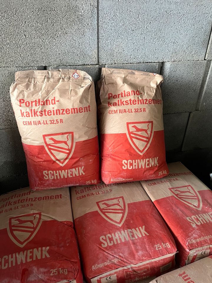 Betonestrich/ Zementsack ( 30 kg Sack) BE08 C25/30 Lagerware in Reutlingen