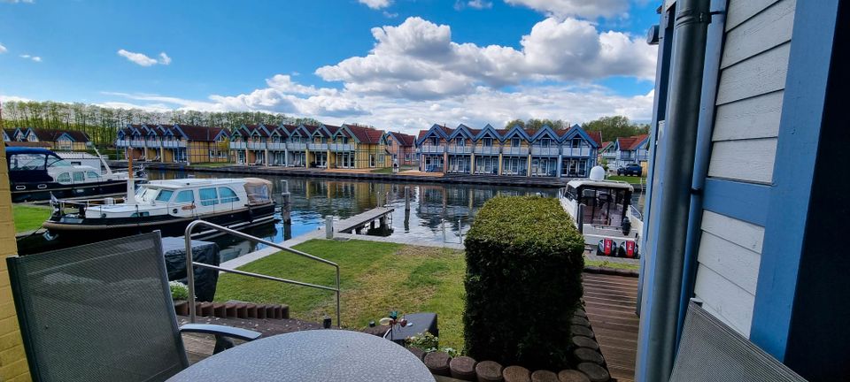 Haus im Hafendorf zur Dauermiete inklusive Schiffsanleger! in Rheinsberg