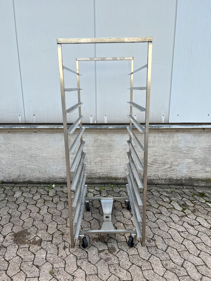 Edelstahl Stikkenwagen für Miwe Rollin Stikkenöfen 58x98cm in Bielefeld