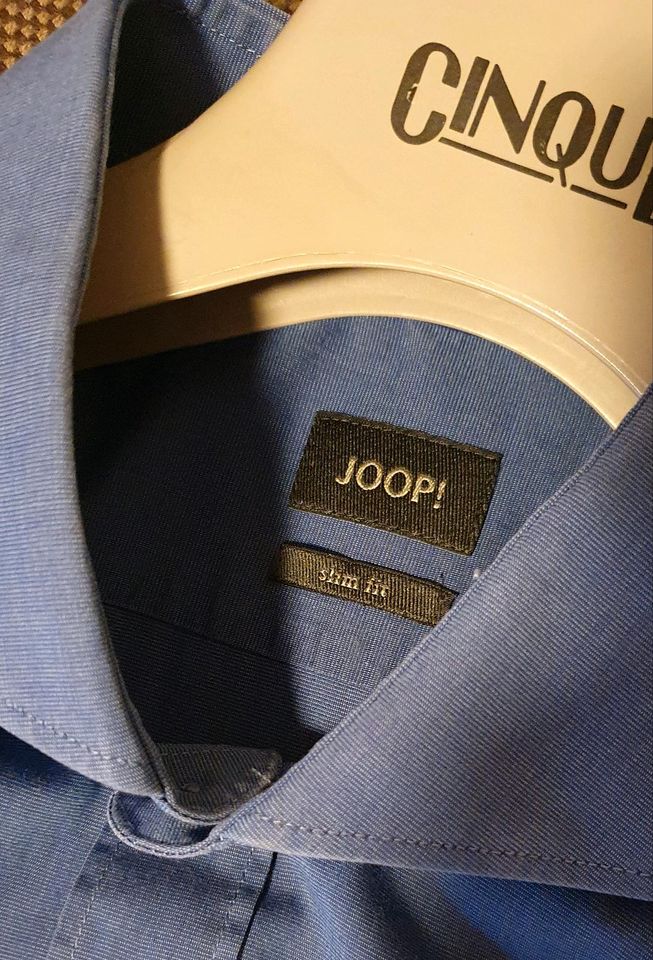 Herrenhemd JOOP!, Gr. 43/17 - blaßblau Slimfit in Hamburg