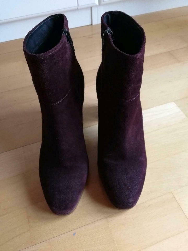 Cox Stiefeletten Echtleder Gr. 39 WIE NEU in Rodgau