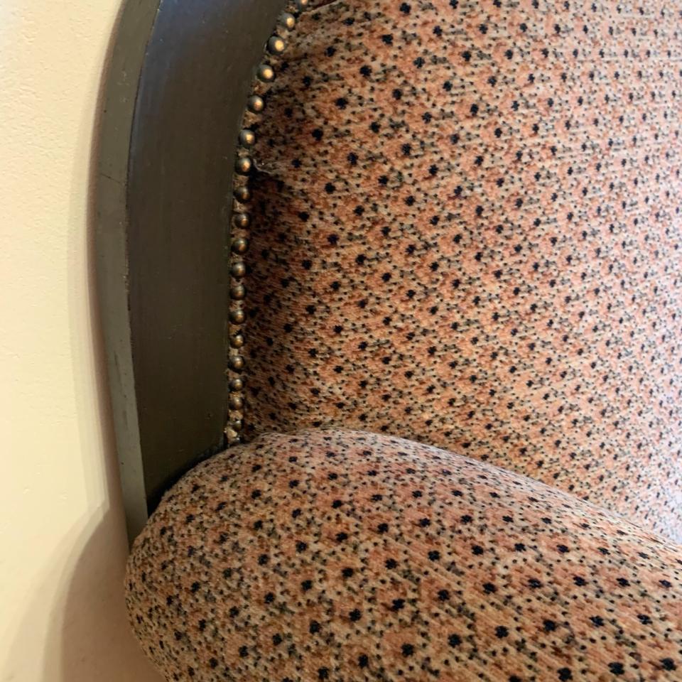 Kleine Couch Sofa Antik Vintage 20er Jahre 2-Sitzer Samt Bank in Meeder