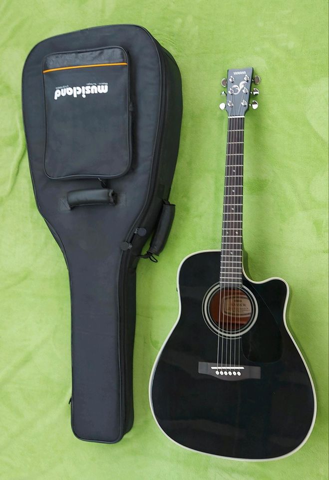 Yamaha fgx 412c bl Elektro-Akustiche Gitarre in Ludwigsburg