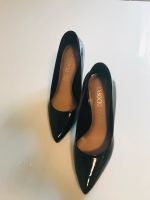 Neuwertig! Pumps, High Heels, schwarz Lack, Größe 37 Hessen - Schauenburg Vorschau