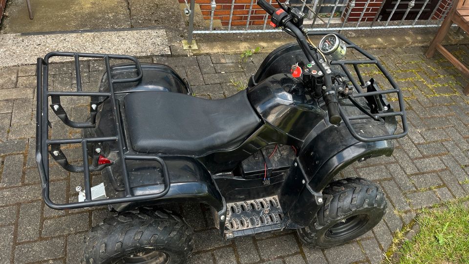 Kinder Elektroquad, Pocket Quad, Off-road Quad mit Anhänger in Frankenberg (Eder)