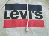 LEVIS Kapuzen-Sweatshirt grau mit Logo, XS Hessen - Wiesbaden Vorschau