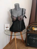 Hunkemöller babydoll dessous schwarz Rose S Spitze bh Sachsen - Lichtentanne Vorschau