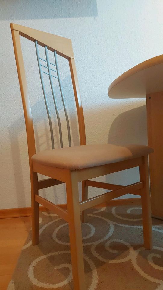 Esstisch mit 4 Stühlen nur an Selbstabholer in Schliengen