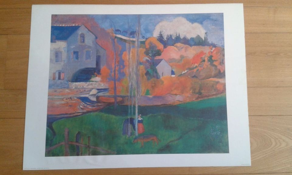 Kunstdruck/Poster "Landschaft der Bretagne" Paul Gauguin 1894 in Bremerhaven