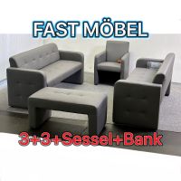 NEU! Barista 3 + 3 Sitzer Sessel Bank ! Esszimmer ! Polsterbank Nordrhein-Westfalen - Löhne Vorschau