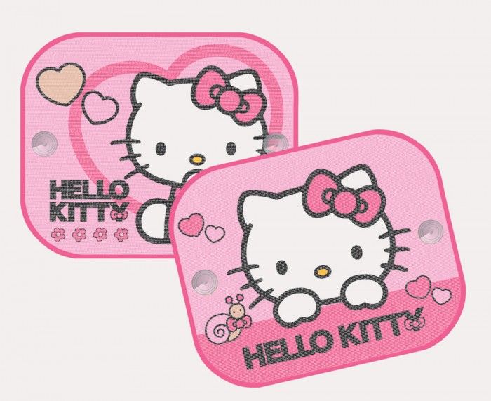 Hello Kitty Auto Sonnenschutz Set 2-teilig 36 x 44 cm pink NEU in  Niedersachsen - Braunschweig