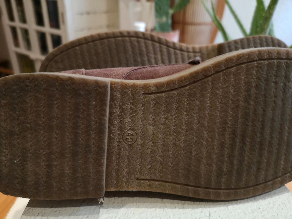 Strellson Herren Schnürschuhe, Wildleder, wie neu, Gr 40, 6,5 in Berlin