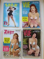 USA Pin Up Männermagazin 4Stck 1958 1959 1960 Oldtimer Chevy Ford Bayern - Amberg Vorschau