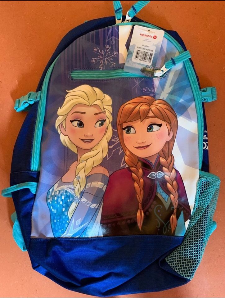 NEU  Rucksack Rossignol  „Anna & Elsa“ Eiskönigin Frozen in Grimma