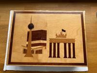 Holzschachtel, Handarbeit, DDR, Berlin Motive, Vintage Berlin - Mitte Vorschau