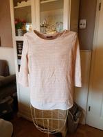Pullover Rosa Glitzer Neu Gr S 36 38 C & A Pulli Niedersachsen - Geestland Vorschau