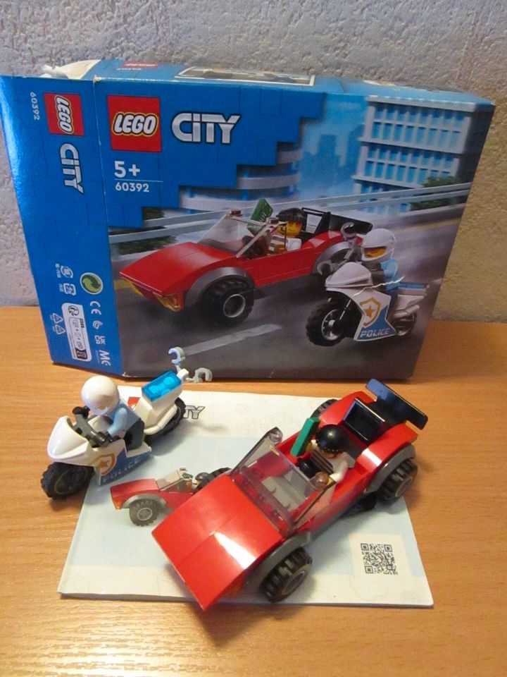 60392 Lego City, Verfolgungsjagd, Polizei, Räuber in Hürup