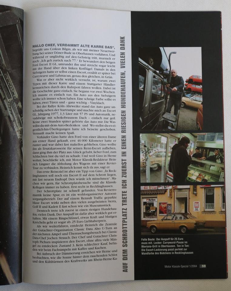 Ford ESCORT 1975 Literaturpaket 3 Hefte mot auto-journal u.a. in Neu Wulmstorf