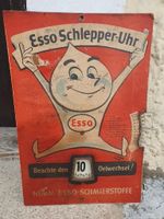 Esso Schlepperuhr 1950 kein Emailschild Bayern - Kirchdorf a. Inn Vorschau