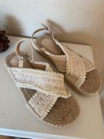 Damen Bast Sandalen Ibiza Boho 37 beige wNEU Nordrhein-Westfalen - Hilchenbach Vorschau