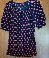 Blusen-Shirt Blau mit Rosa Tupfen Rheinland-Pfalz - Idar-Oberstein Vorschau