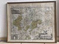 Historische Karte von 1746 Gießen Wetzlar Friedberg  und Umgebung Baden-Württemberg - Sindelfingen Vorschau