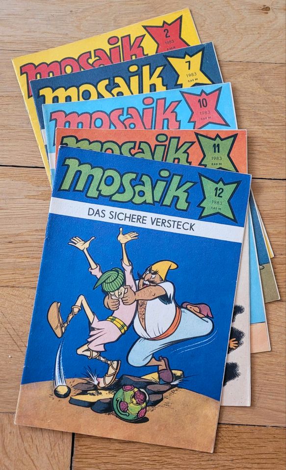 Mosaik Abrafaxe 1983-1990, 71 Hefte in Berlin