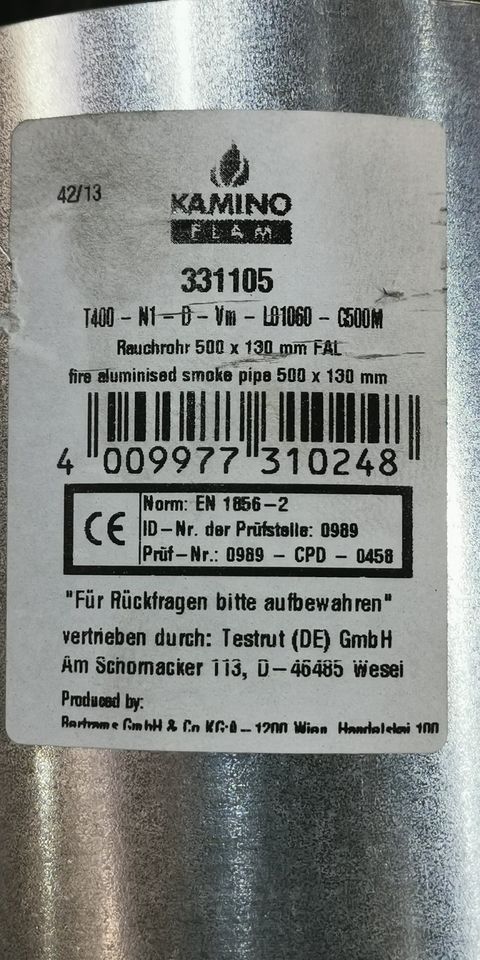 verschiedene Kaminrohre Ofenrohre ab 5 €/Stück Restposten Rohre in Hahn am See