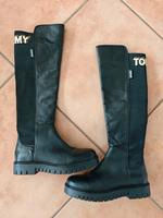 Tommy Hilfiger Jeans Damen Leder Stiefel Größe 38 schwarz Bayern - Simbach Vorschau