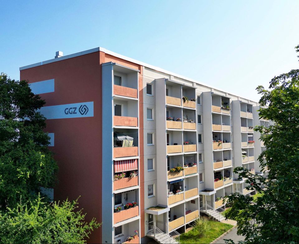 2-Raum-Wohnung mit individuellen Grundriss und Balkon in Zwickau