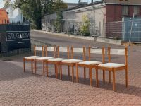 6x 60er vintage Mid Century Stühle carimate Teak ära pine chair Östliche Vorstadt - Peterswerder Vorschau