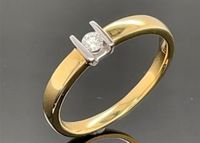 750 Gold Ring und 950 Platin mit einem 0.10 ct Brilliant Düsseldorf - Flingern Nord Vorschau