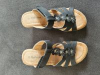Sandalen mit Keilabsatz, schwarz, Größe 36 Hessen - Reiskirchen Vorschau