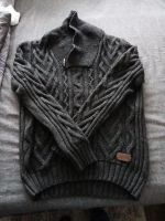 Pullover grau mit Zopf Muster Nordrhein-Westfalen - Kierspe Vorschau