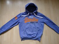 SuperDry Real Herren Hoodie mir Kapuze blau  GR. M Nordrhein-Westfalen - Herten Vorschau