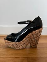Chanel Keilabsatz | Lackleder Pumps | Kork | Vintage Berlin - Charlottenburg Vorschau