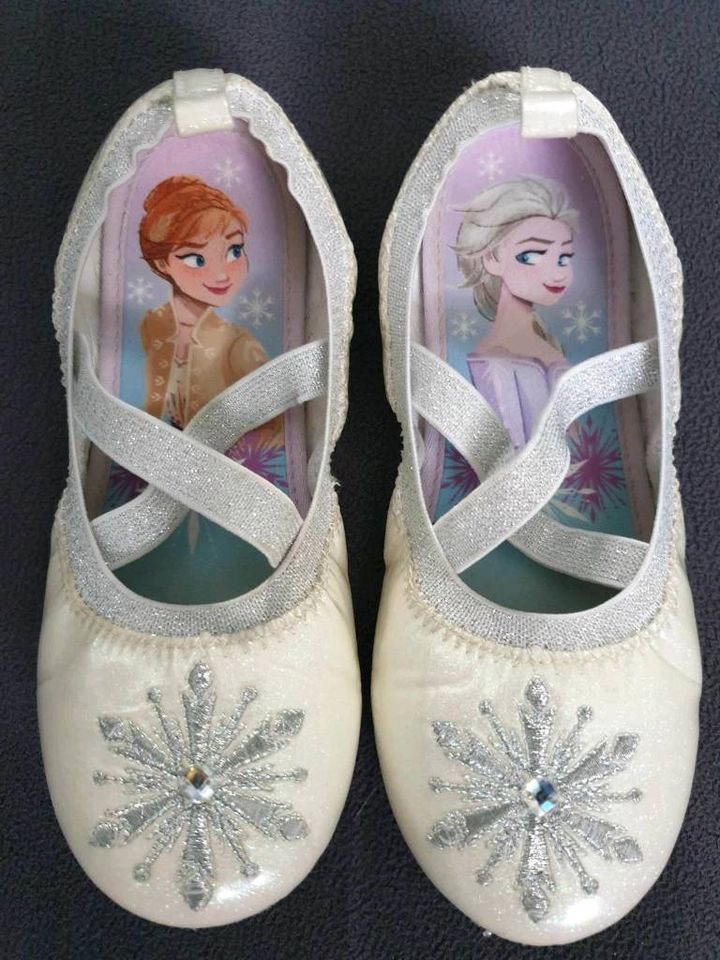 Ballerinas Gr.32 Elsa Eiskönigin Glitzer Frozen in Obergurig