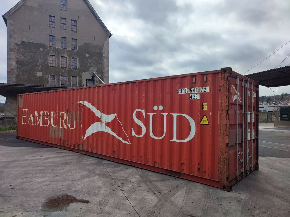 ✅ 40 FUß Seecontainer gebraucht in 97080 Würzburg ✅ in Würzburg